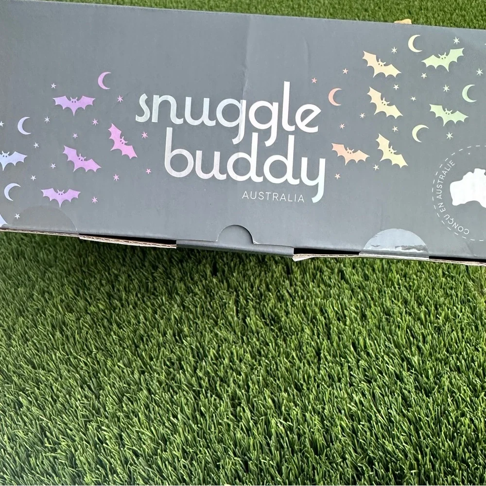 Ghost Snuggle Buddy Australia Teddy Plush Heat & Hug NEW White Halloween‎ Gift